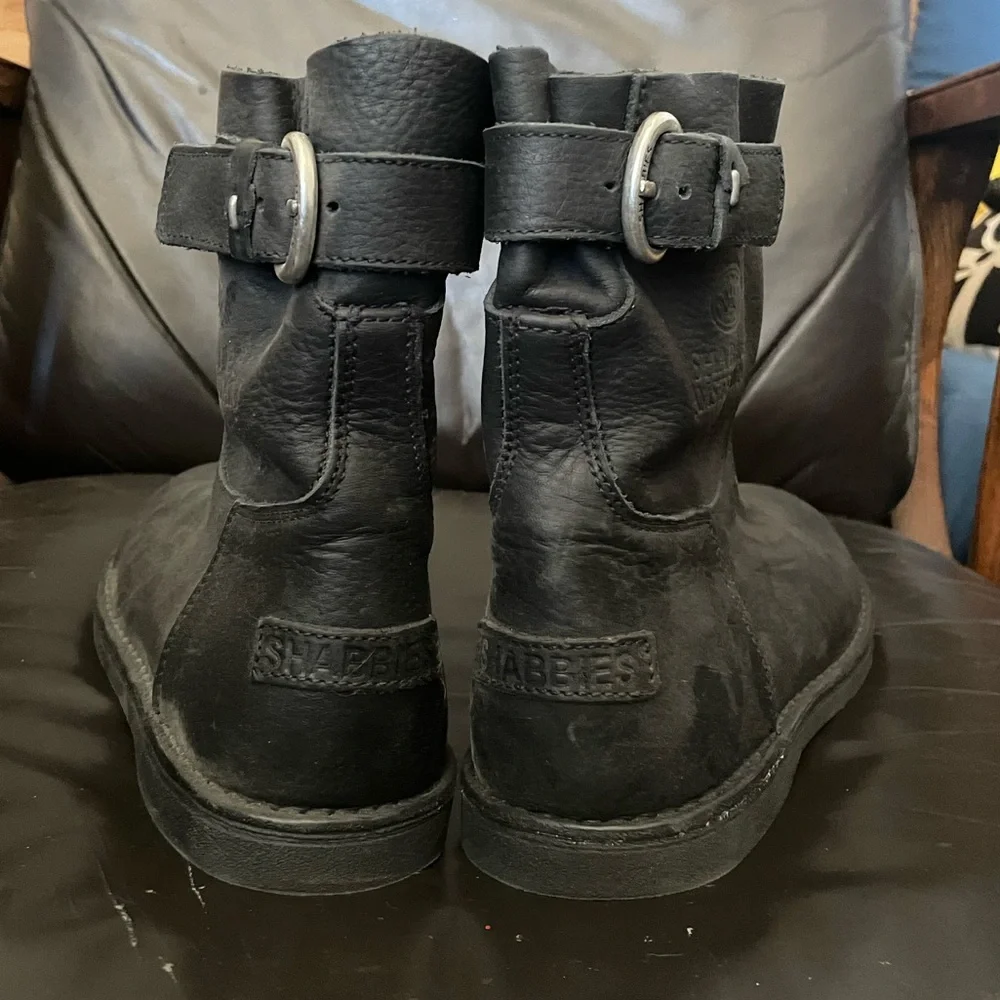 Shabbies Amsterdam Leather Boots - Picture 4 of 6